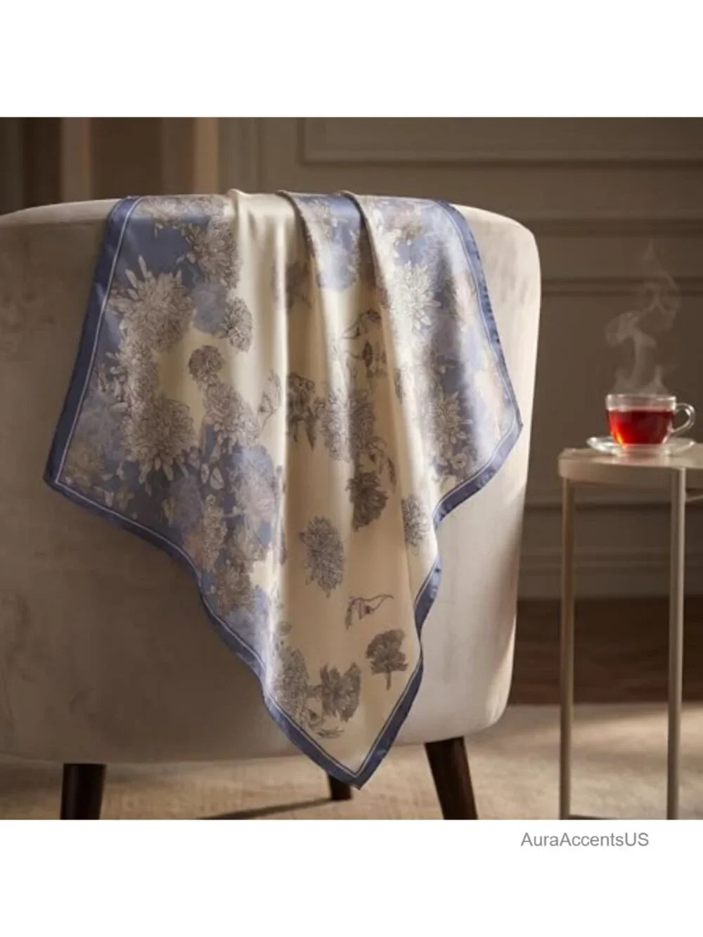 Satin-Like Square Head Scarf 27.5